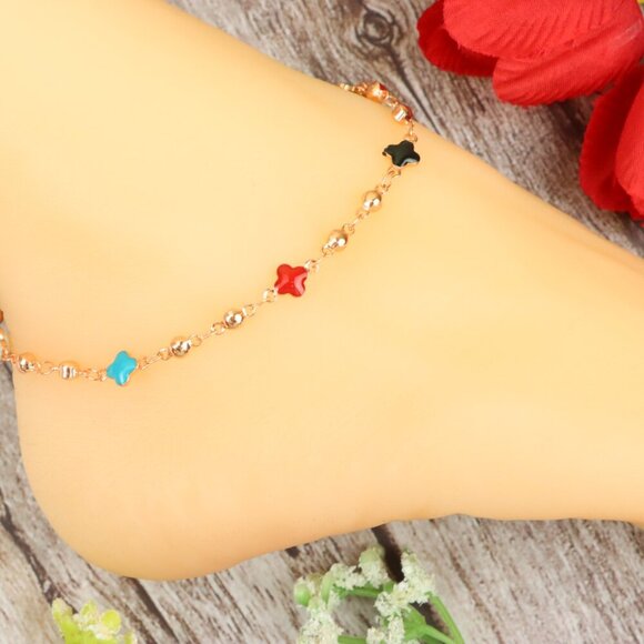 "Dainty Anklet for Women – Elegant Everyday Jewelry & Perfect Gift | MLCRC1019 - Picture 4 of 10